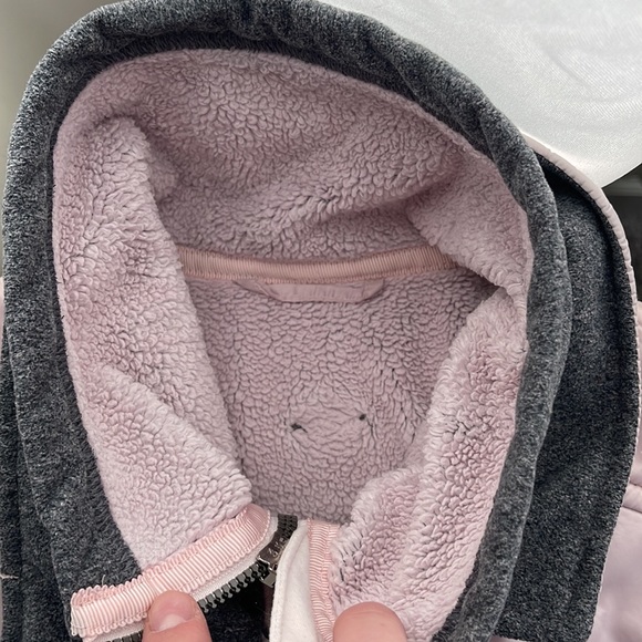 LULULEMON PEDAL POWER JACKET WOMEN'S SIZE 6 NEUTRAL BLUSH PINK FULL ZIP - Picture 9 of 16